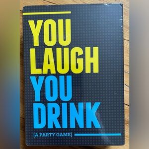 You Laugh You Drink card game. New in package.